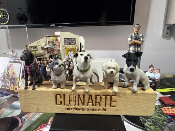 🐾 Fotoescultura 3D de tu Mascota  3cm